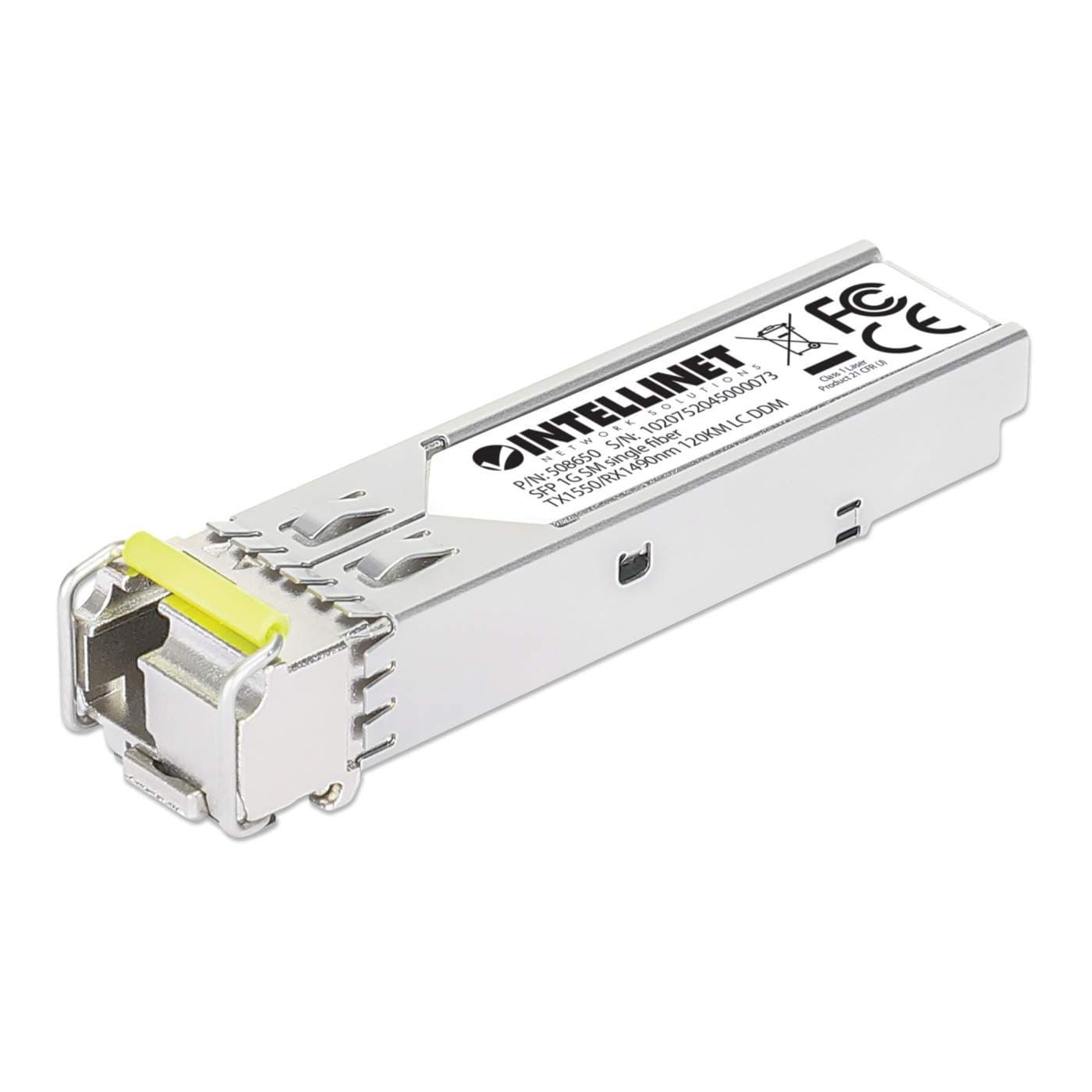 Intellinet 508650 moduł przekaźników sieciowych Światłowód 1000 Mbit/s mini-GBIC/SFP