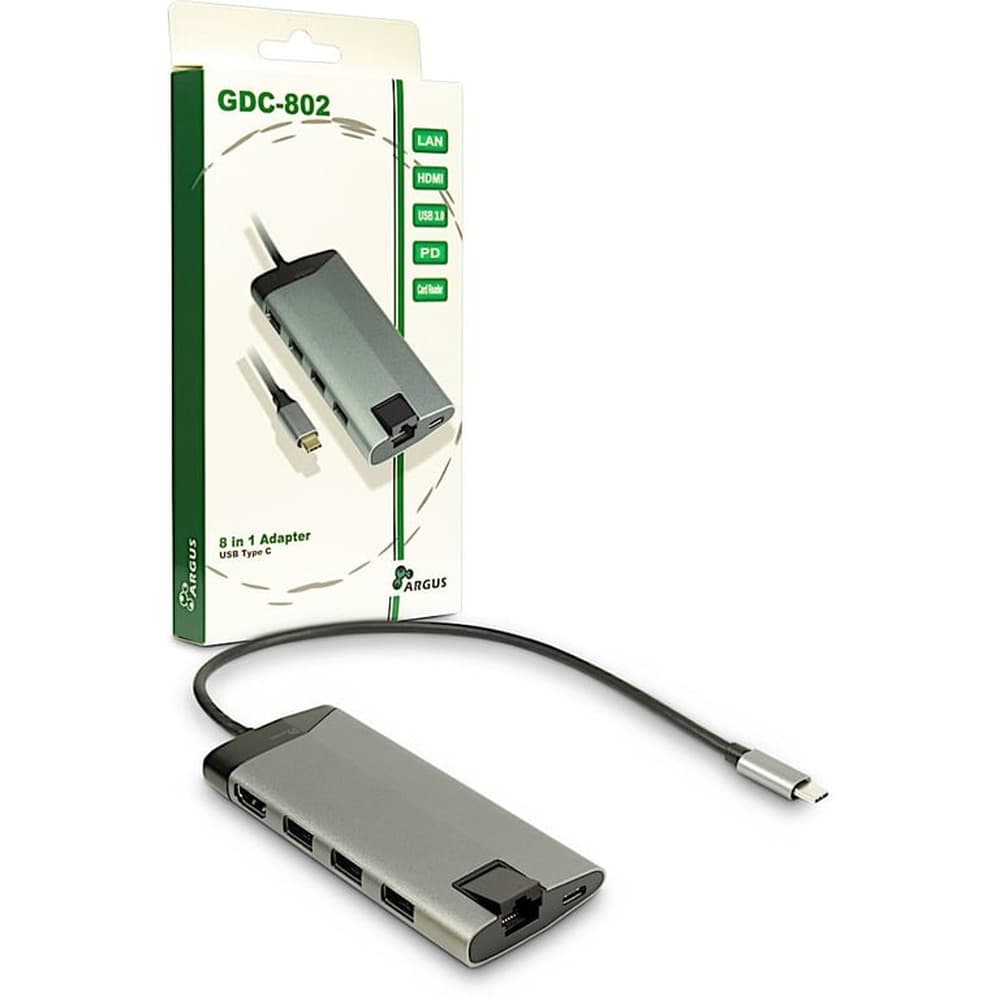 Inter-Tech Argus GDC-802 USB-C Docking Station z HDMI