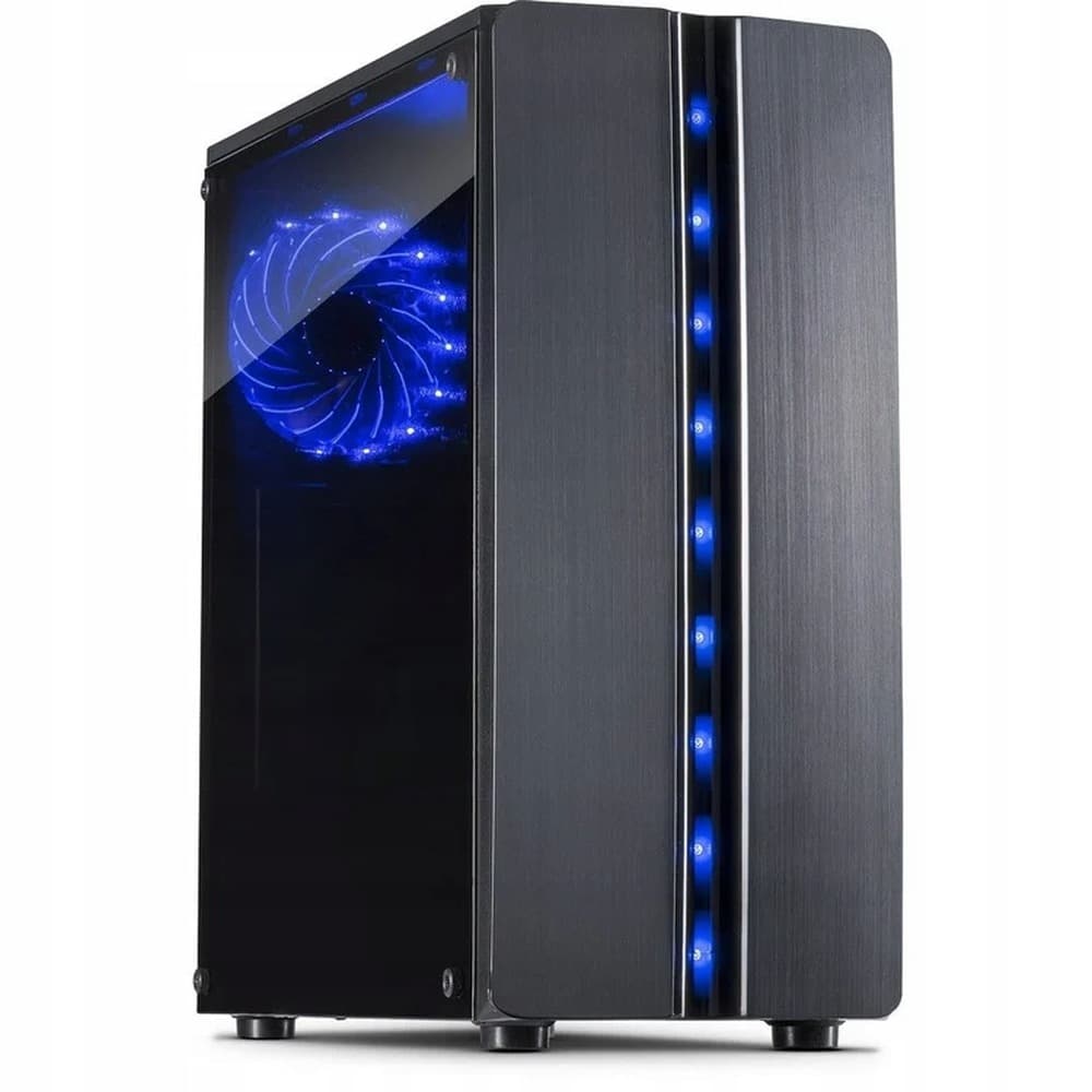 Inter-Tech Micro Tower obudowa komputera czarna
