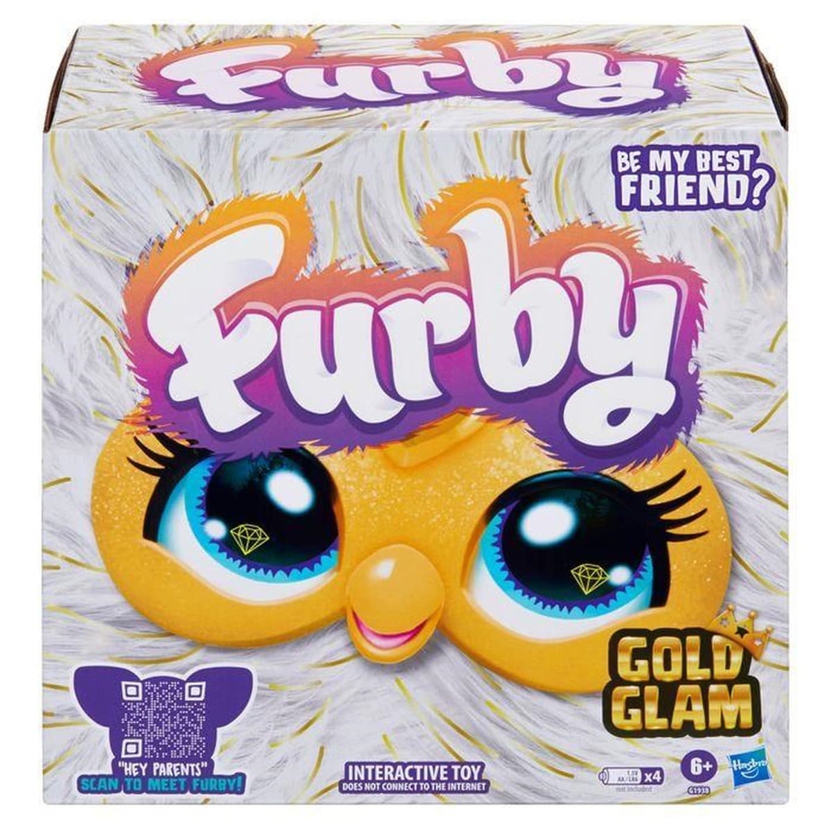Interaktywny pluszak Furby Gold Glam