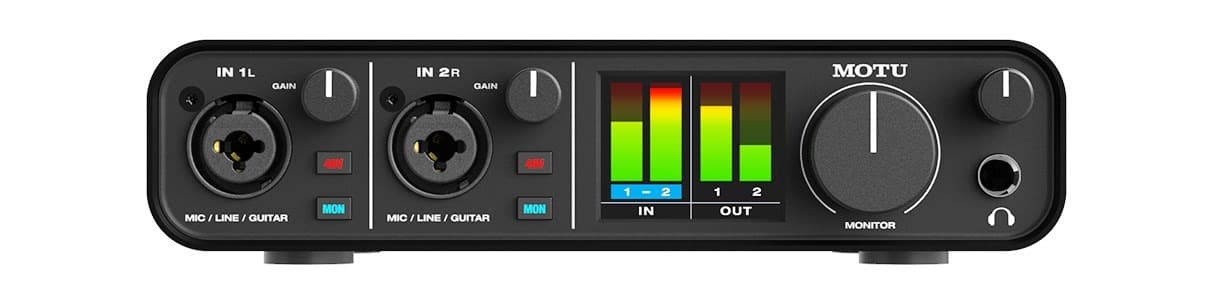 Interfejs audio MOTU M2 USB 2.0 2 wejścia combo XLR