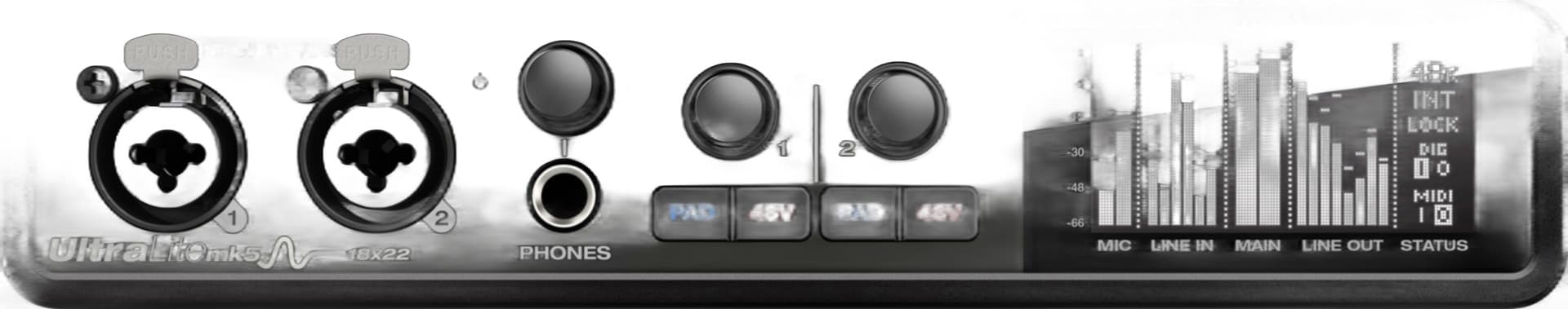 Interfejs audio MOTU Ultralite MK5 6 wejść 10 wyjść USB