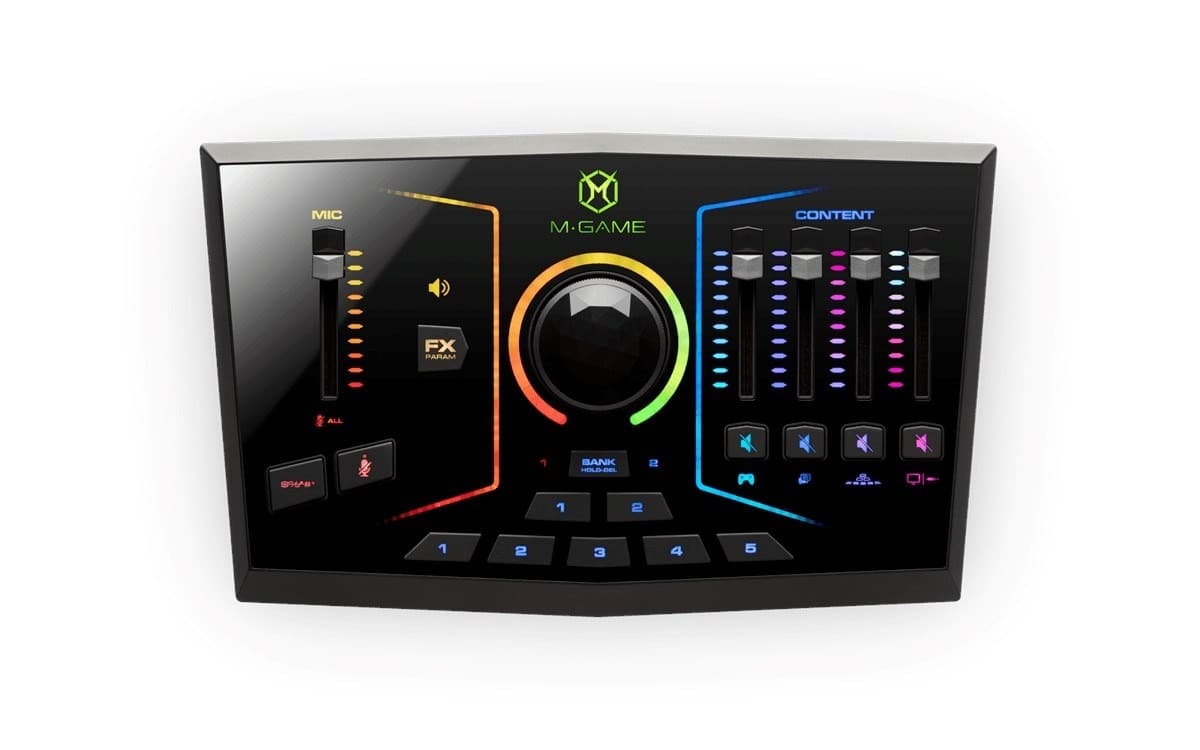Interfejs USB M-Audio M-Game RGB Dual do gier