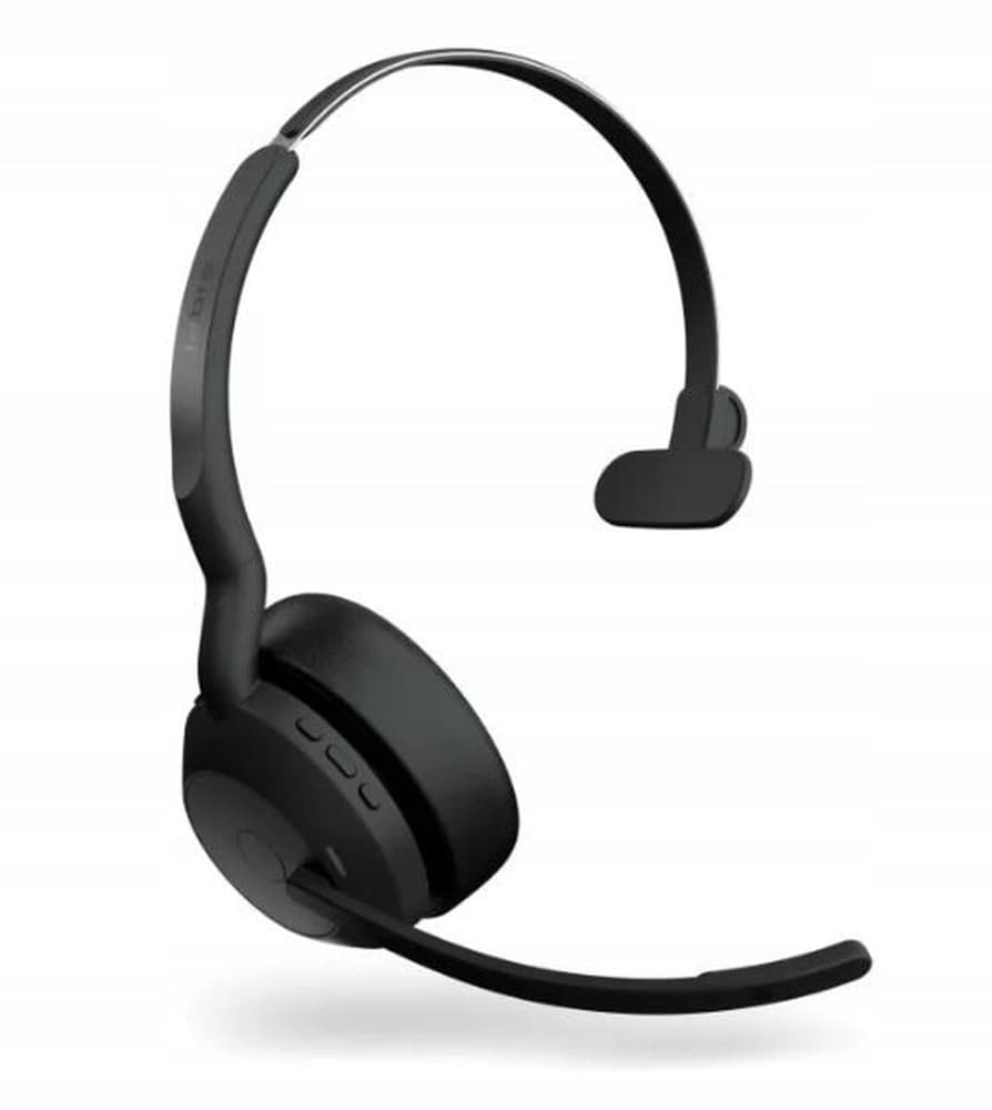 Jabra Evolve2 25599-899-899 Bezprzewodowe słuchawki na głowę do biura Bluetooth czarne