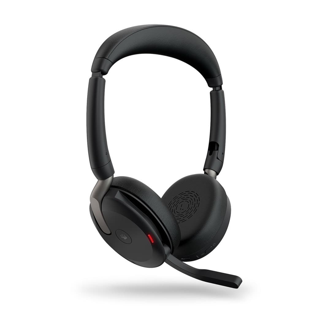 Jabra Evolve2 65 Flex MS Stereo Słuchawki bezprzewodowe nauszne z mikrofonem USB-A