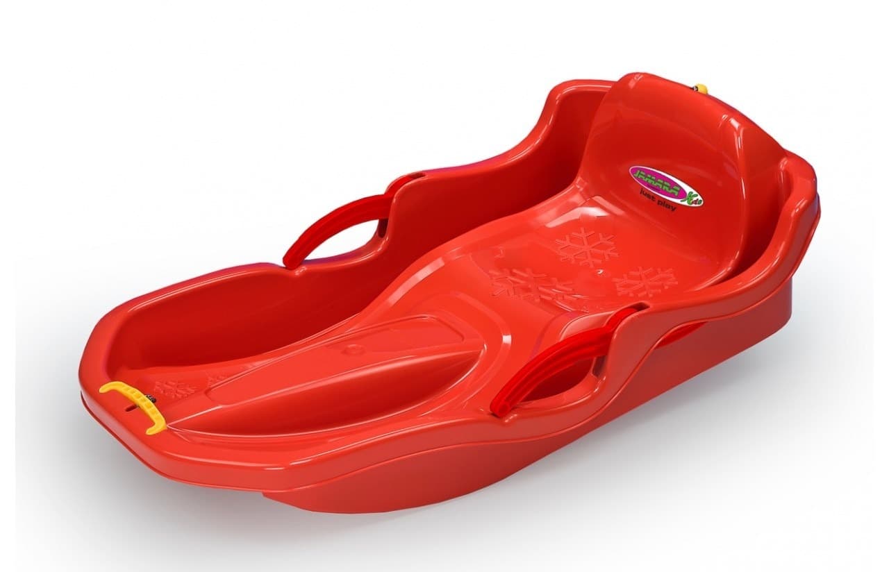 Jamara Snow Play Bob Comfort Jeździk Czerwony Plastik