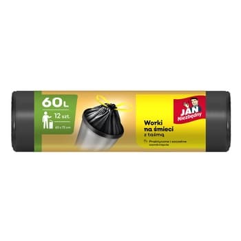 Jan Niezbędny Worki na śmieci 120L Magnum Flex & Strong 8 sztuk