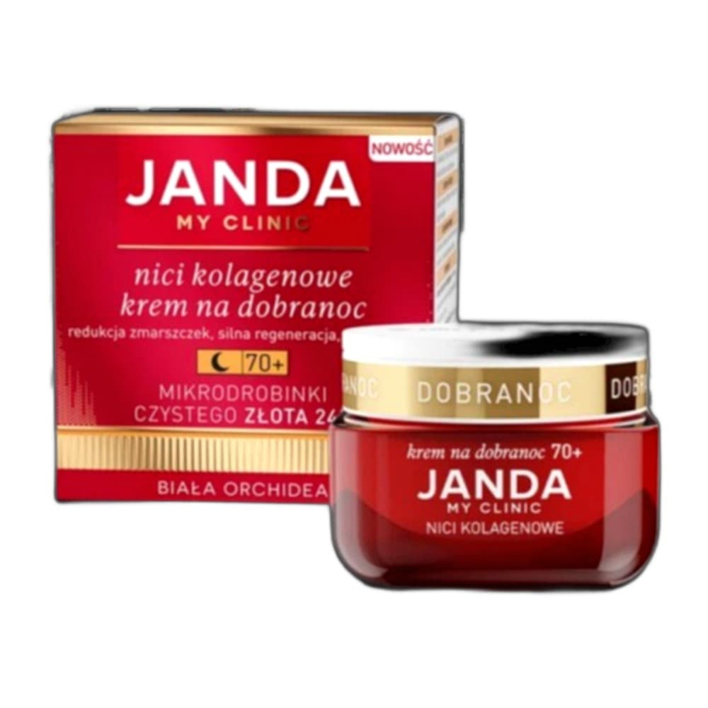 Janda Nici Kolagenowe Krem do twarzy na noc 70+ 50 ml