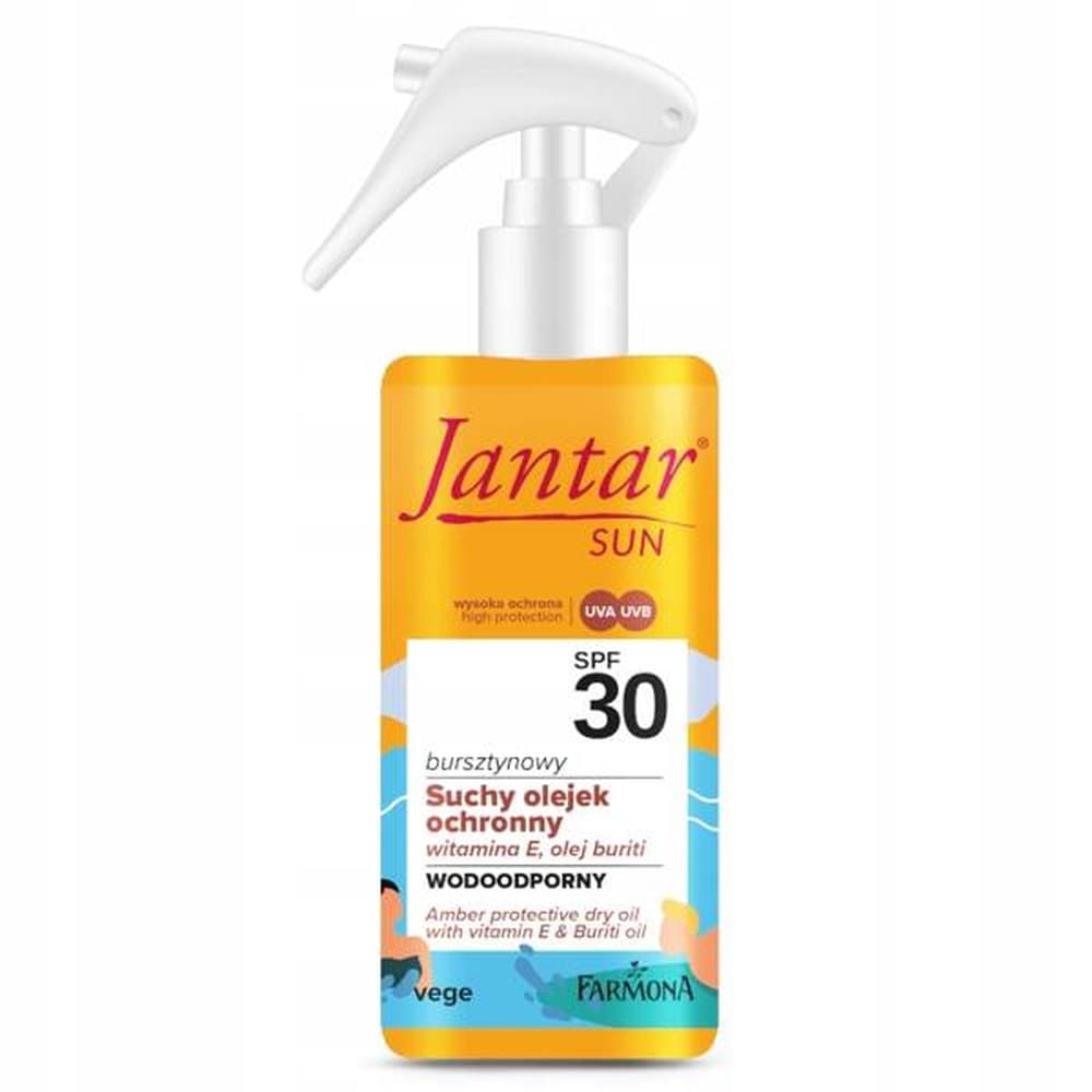 Jantar Sun suchy olejek w sprayu SPF30 150 ml
