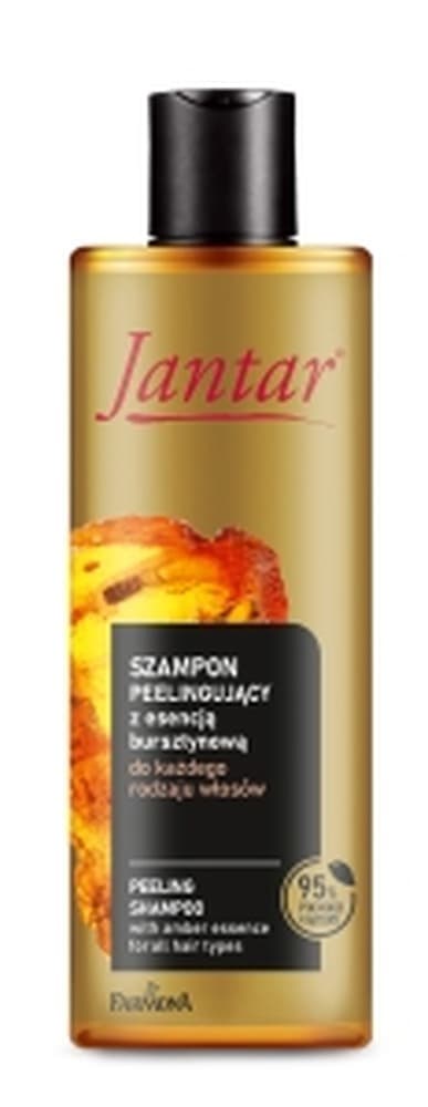 Jantar Szampon i Wcierka peelingująca do skóry głowy 300 ml