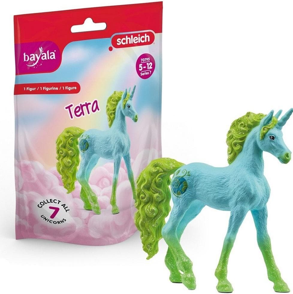 Figurka jednorożca Terra Schleich Bayala kolekcjonerska