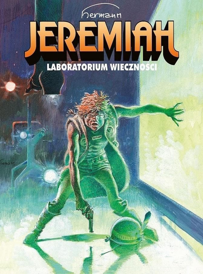 Jeremiah T.5 Laboratorium wieczności komiks Hermann Huppen