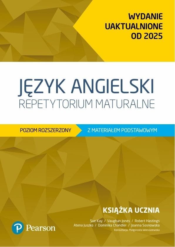 Repetytorium maturalne z języka angielskiego poziom rozszerzony 2025