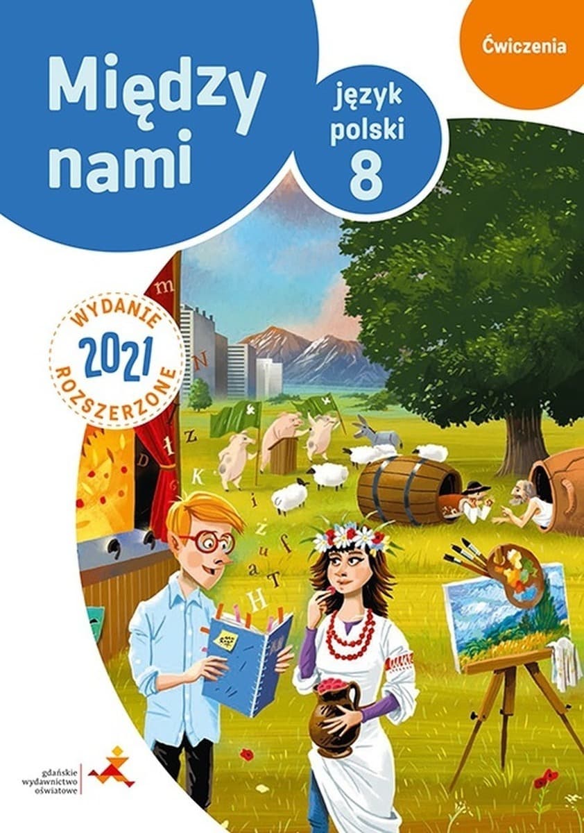 Język polski Klasa 8 Między nami Zeszyt ćwiczeń wersja B wydanie 2021
