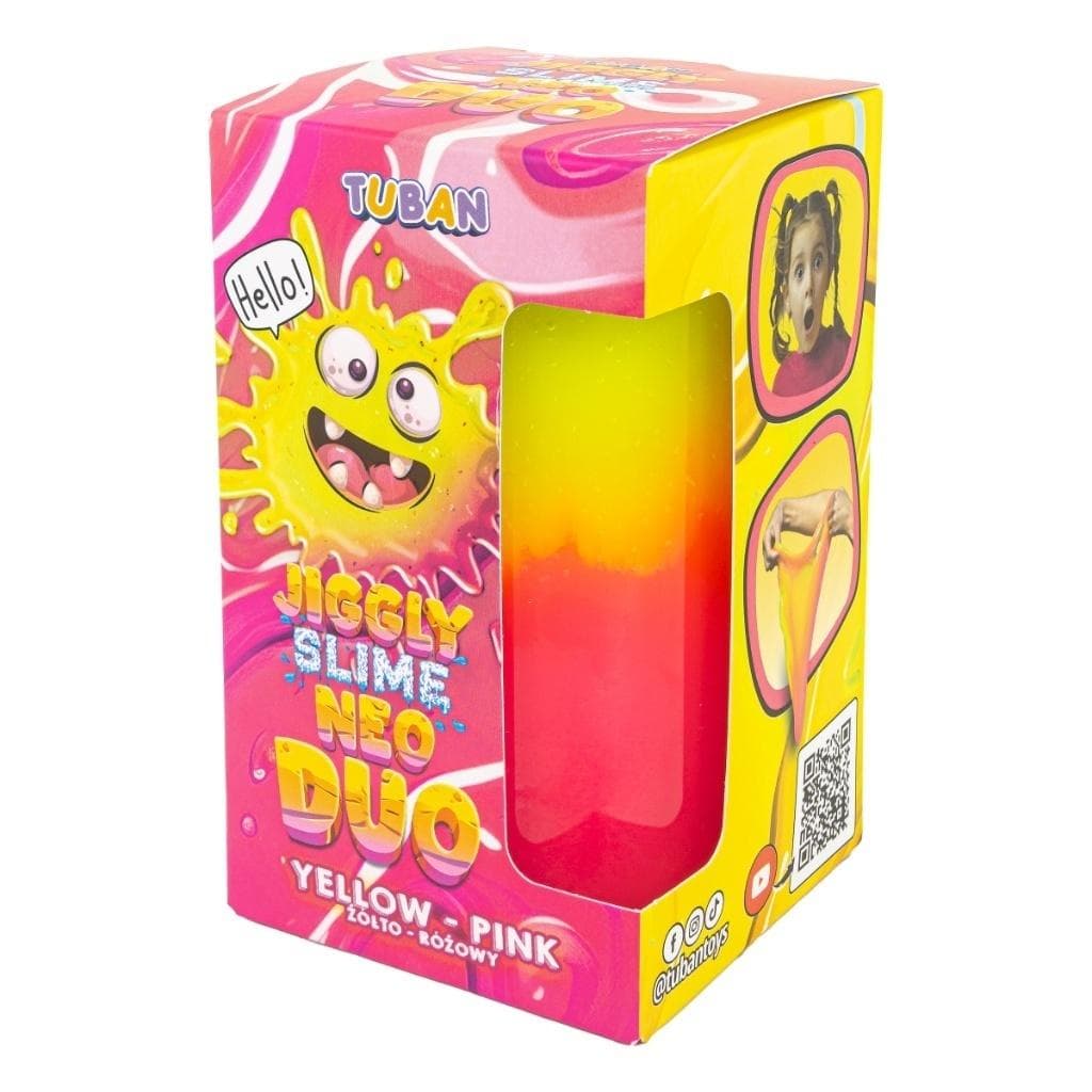 TUBAN Jiggly Slime Neo Duo Dwukolorowy 430 g - Masa plastyczna