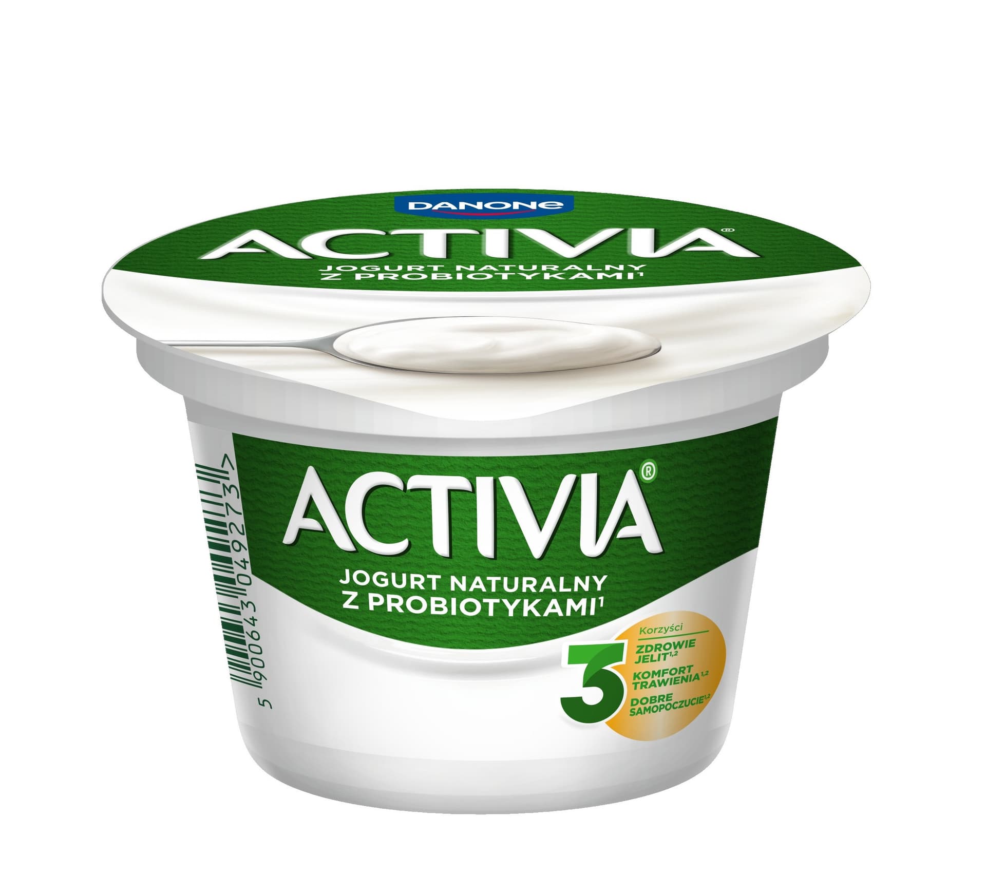 Activia Jogurt naturalny z probiotykami 165g