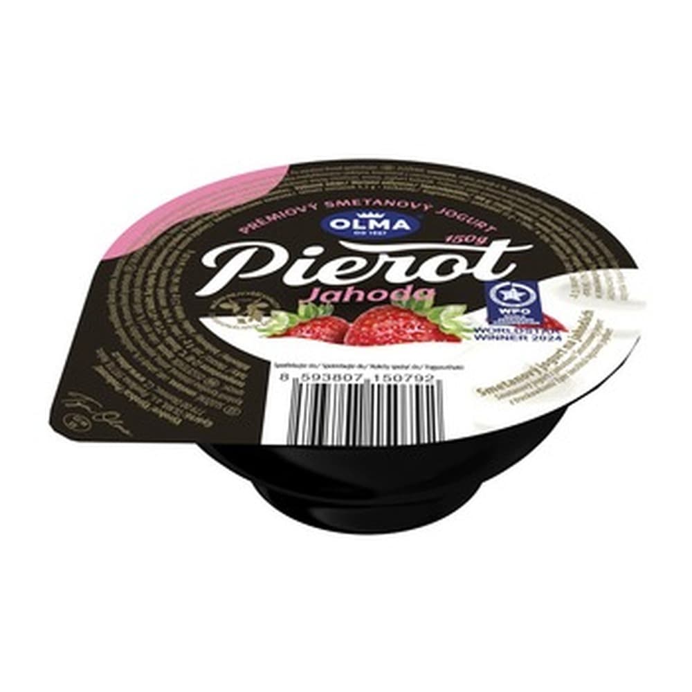 Jogurt śmietanowy Olma Pierot truskawkowy 150 g