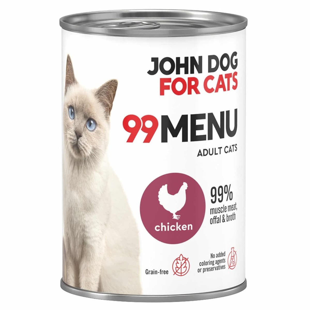 John Dog 99 Menu Karma Mokra dla Kota Kurczak 400g