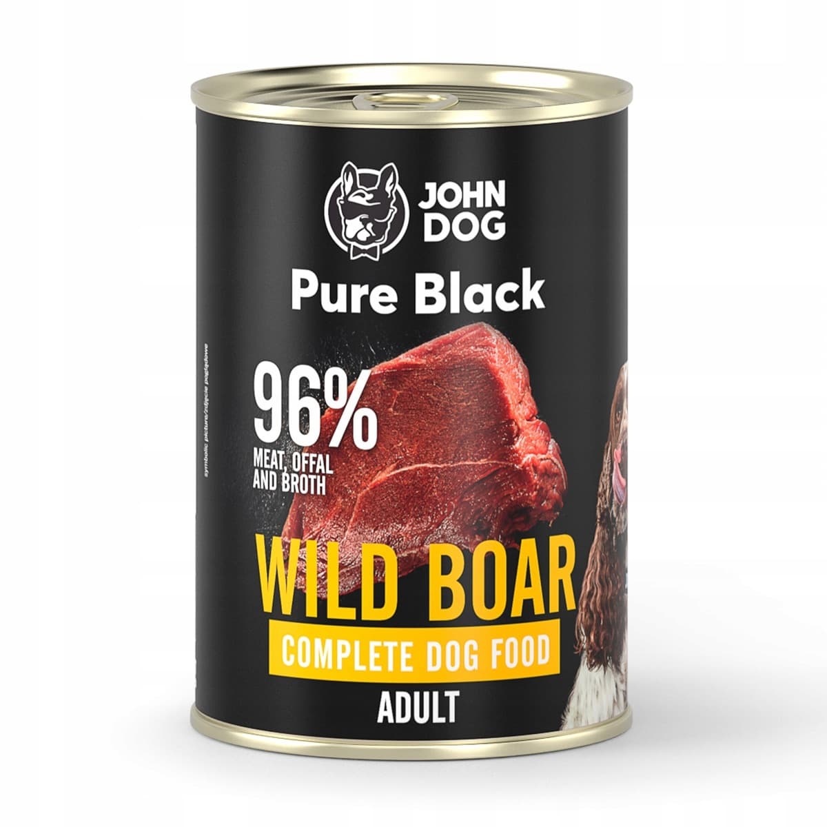 John Dog Pure Black Karma dla psów Dorosły Jagnięcina 800g