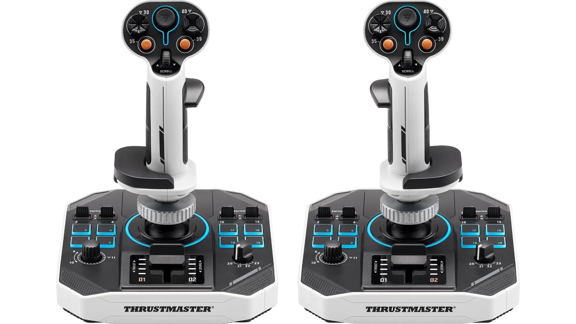 Thrustmaster SOL-R 2 Hosas WW Biały Joystick HOTAS PC