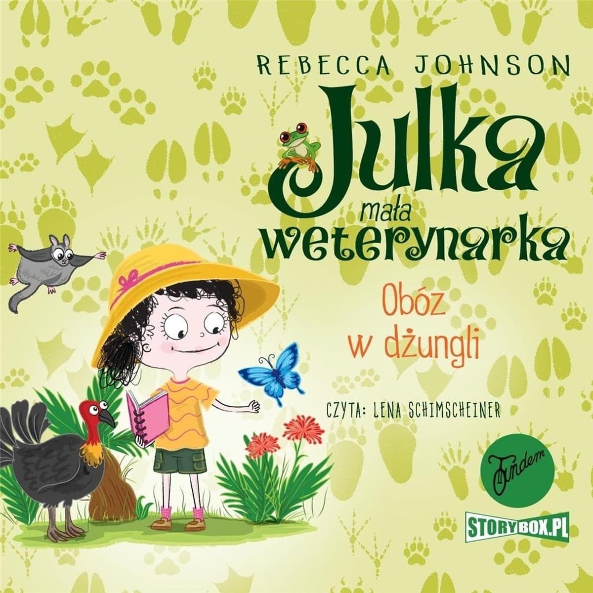 Julka mała weterynarka Tom 12 Obóz w dżungli - Rebecca Johnson CD MP3