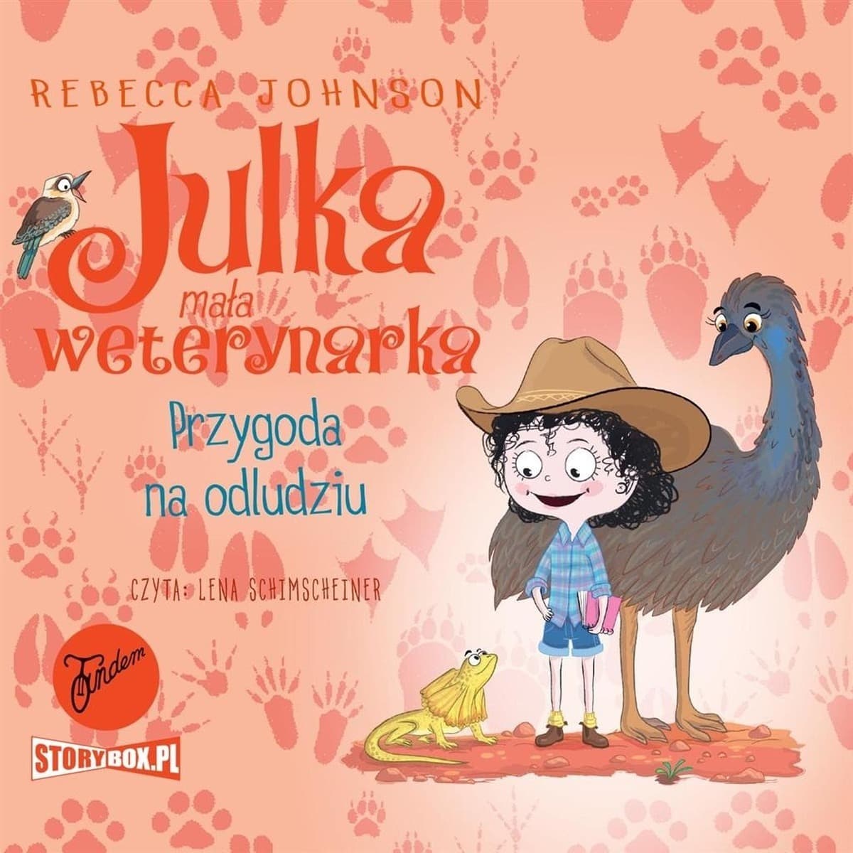 Julka mała weterynarka Tom 9 Przygoda na odludziu - Rebecca Johnson CD