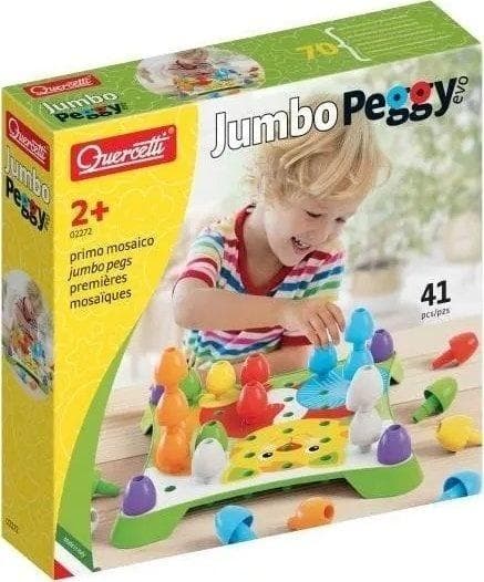 Kolorowa Układanka Jumbo Peggy Evo dla Dzieci od 2 Lat