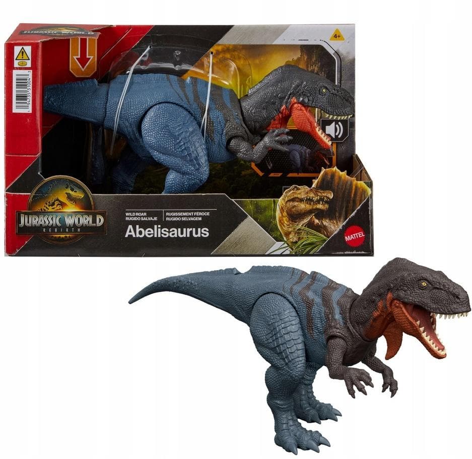 Jurassic World Zabawka Dinozaur Ryczący Abelisaurus 30 cm