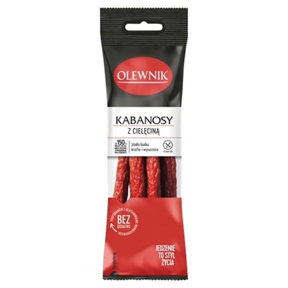 Kabanosy wieprzowe z szynki 105 g Olewnik