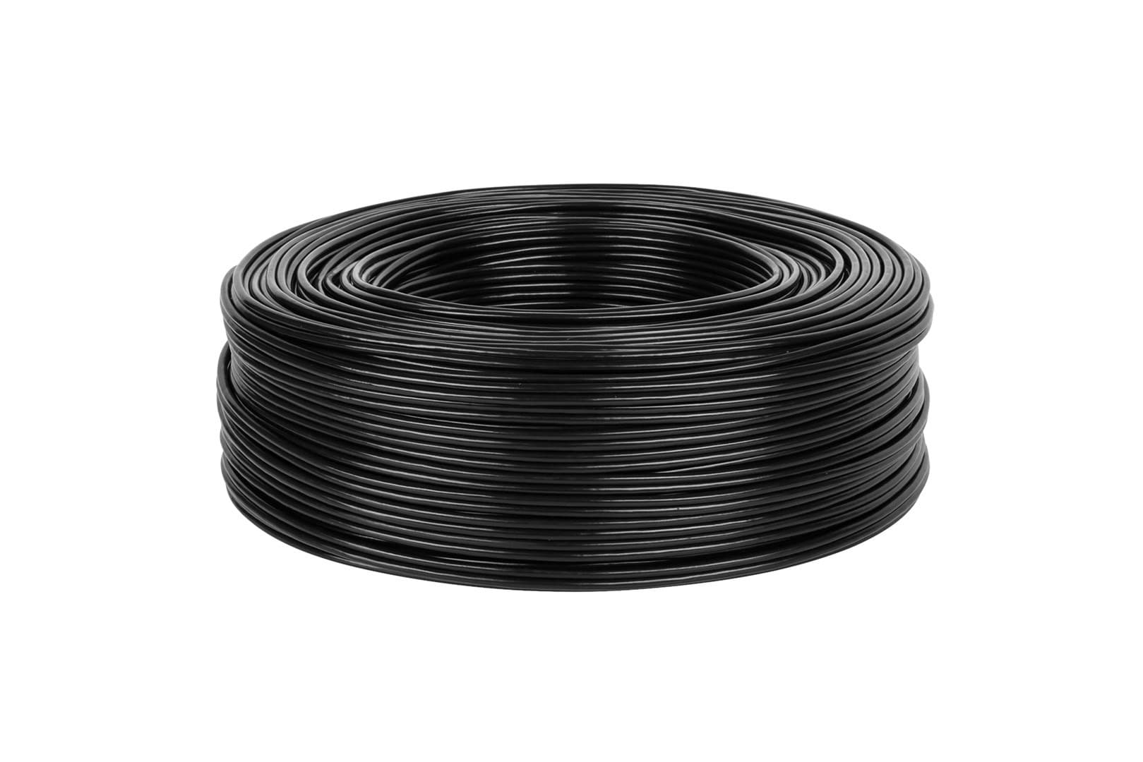Kabel 2 x RCA - 4mm czarny