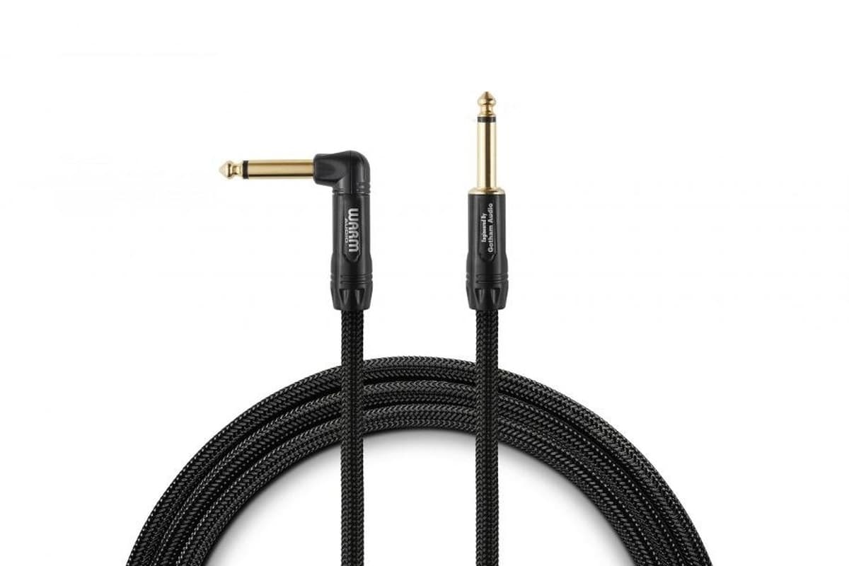 Kabel audio Warm Audio 3 m 6.35 mm TS Czarny