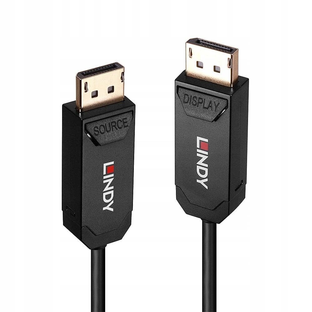 Kabel DisplayPort Lindy 38520 10 m Czarny