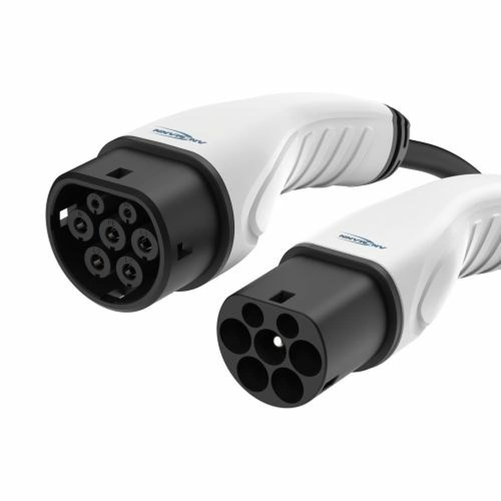 Kabel EV do ładowania samochodu elektrycznego ANSMANN typ 2, 5m