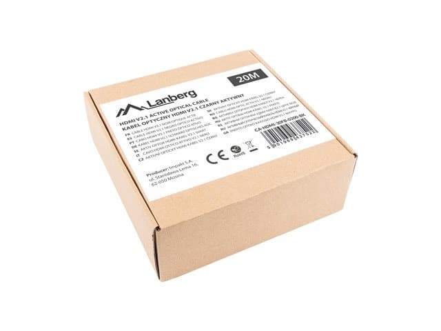 Kabel HDMI Lanberg M/M v2.1 20m 8K optyczny AOC