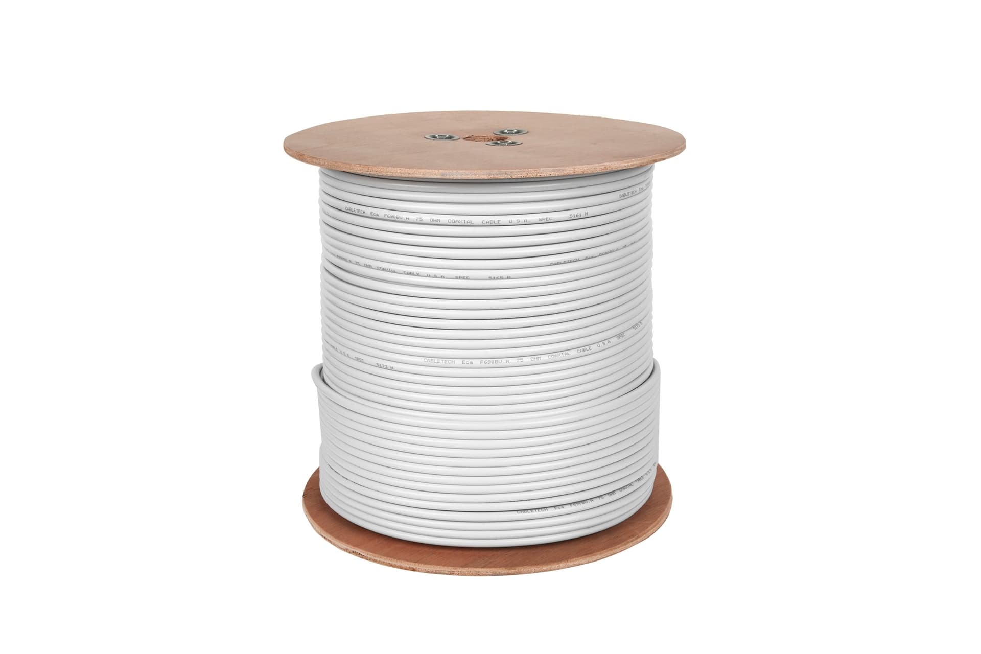 Kabel koncentryczny F690BV.A biały - szpula 305m