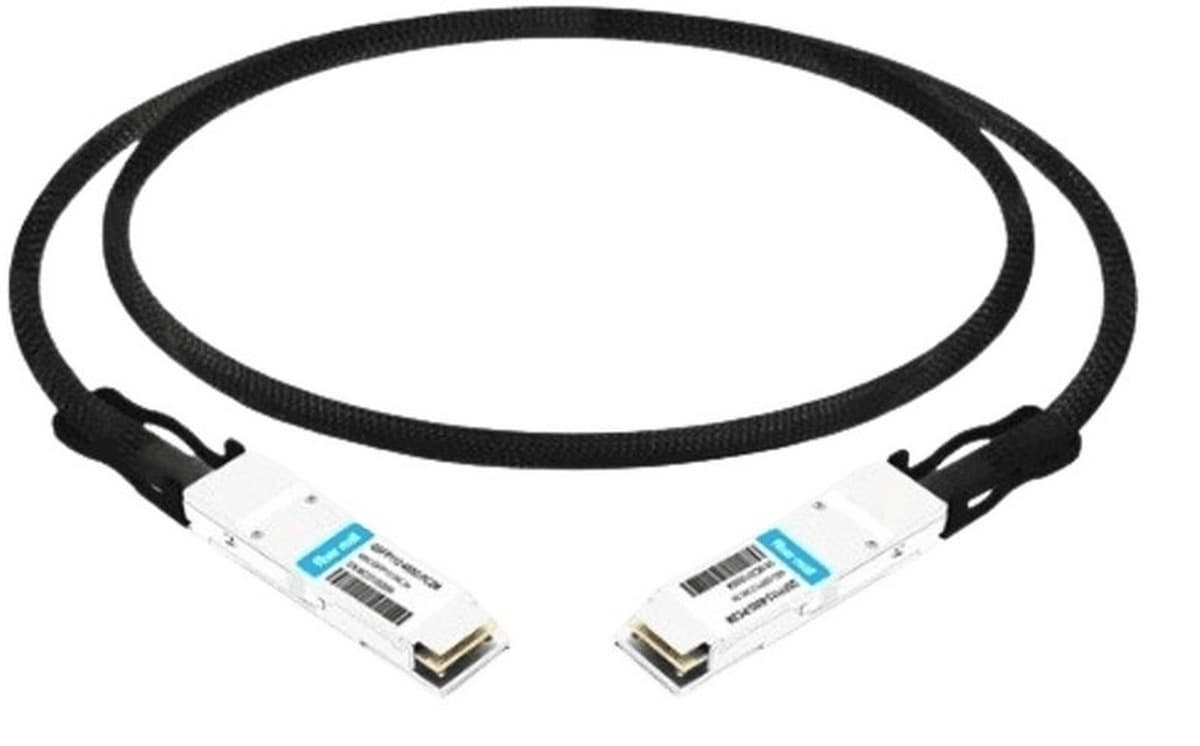 Kabel QSFP 112G pasywny 0,5 m 32 AWG