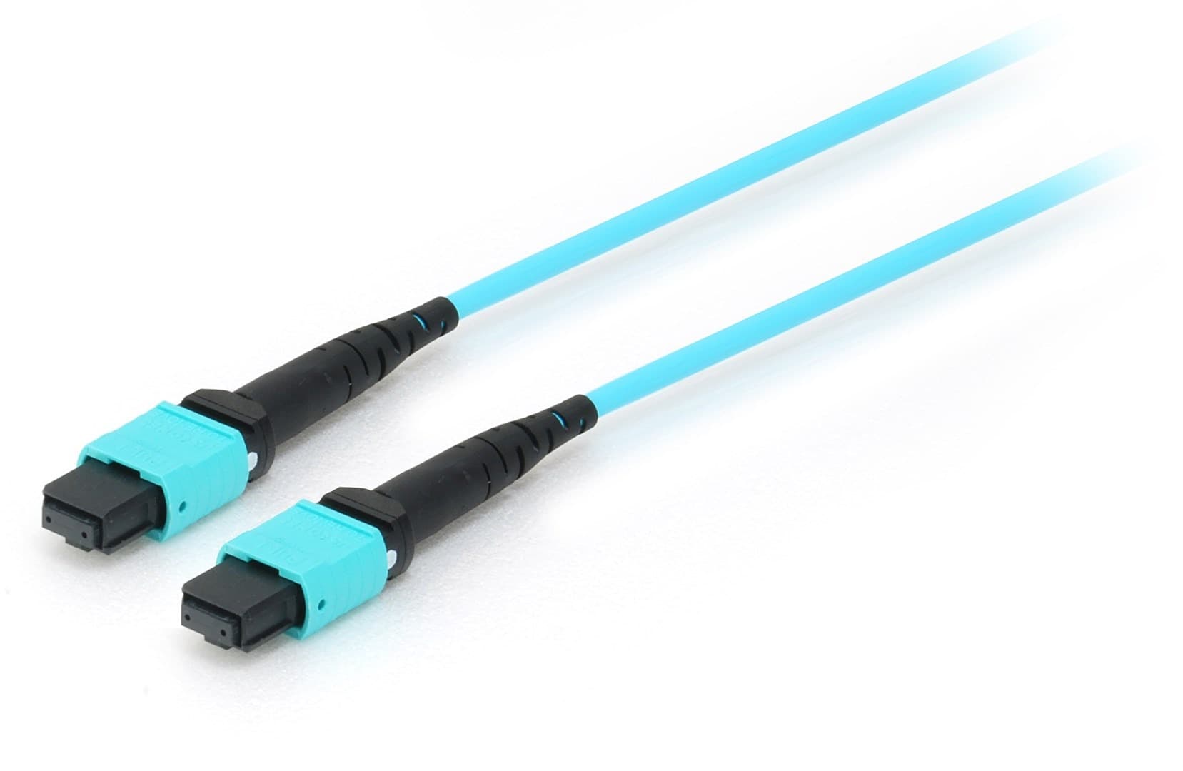 Kabel sieciowy Equip MTP->MTP 15m Multimode OM4 turkusowy