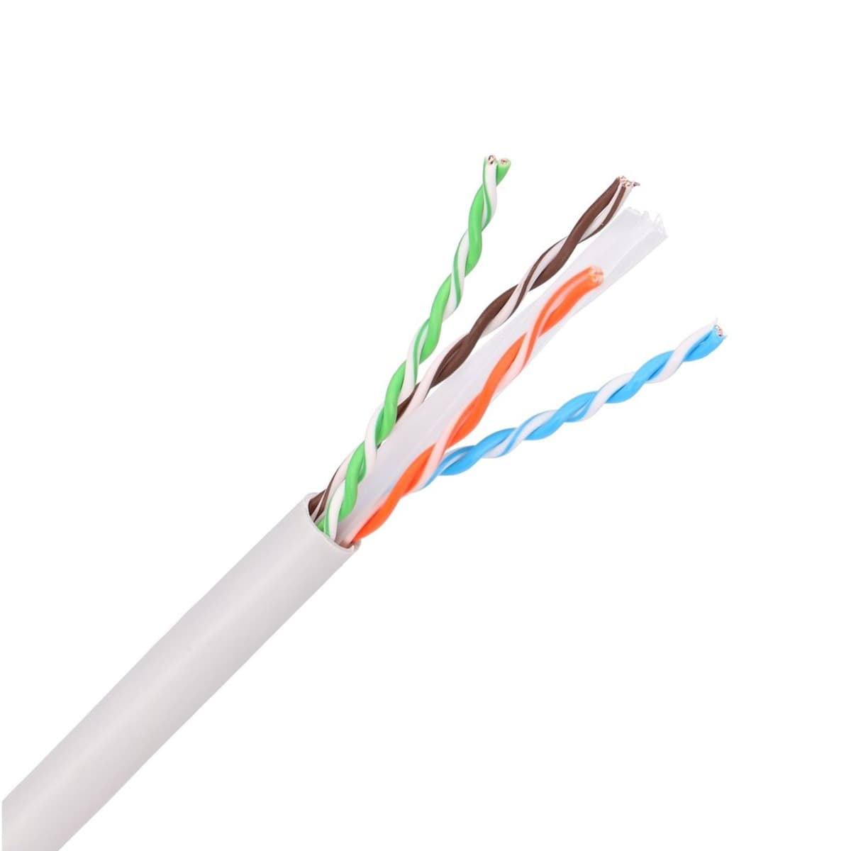 Kabel sieciowy EXTRALINK CAT6A UTP (U/UTP) INDOOR, 100m