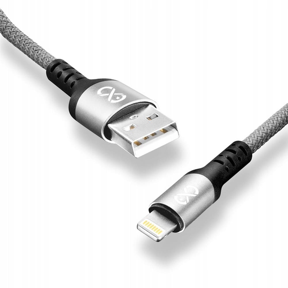 Kabel USBA-Lightning eXc BRAID,1.2m,granatowy