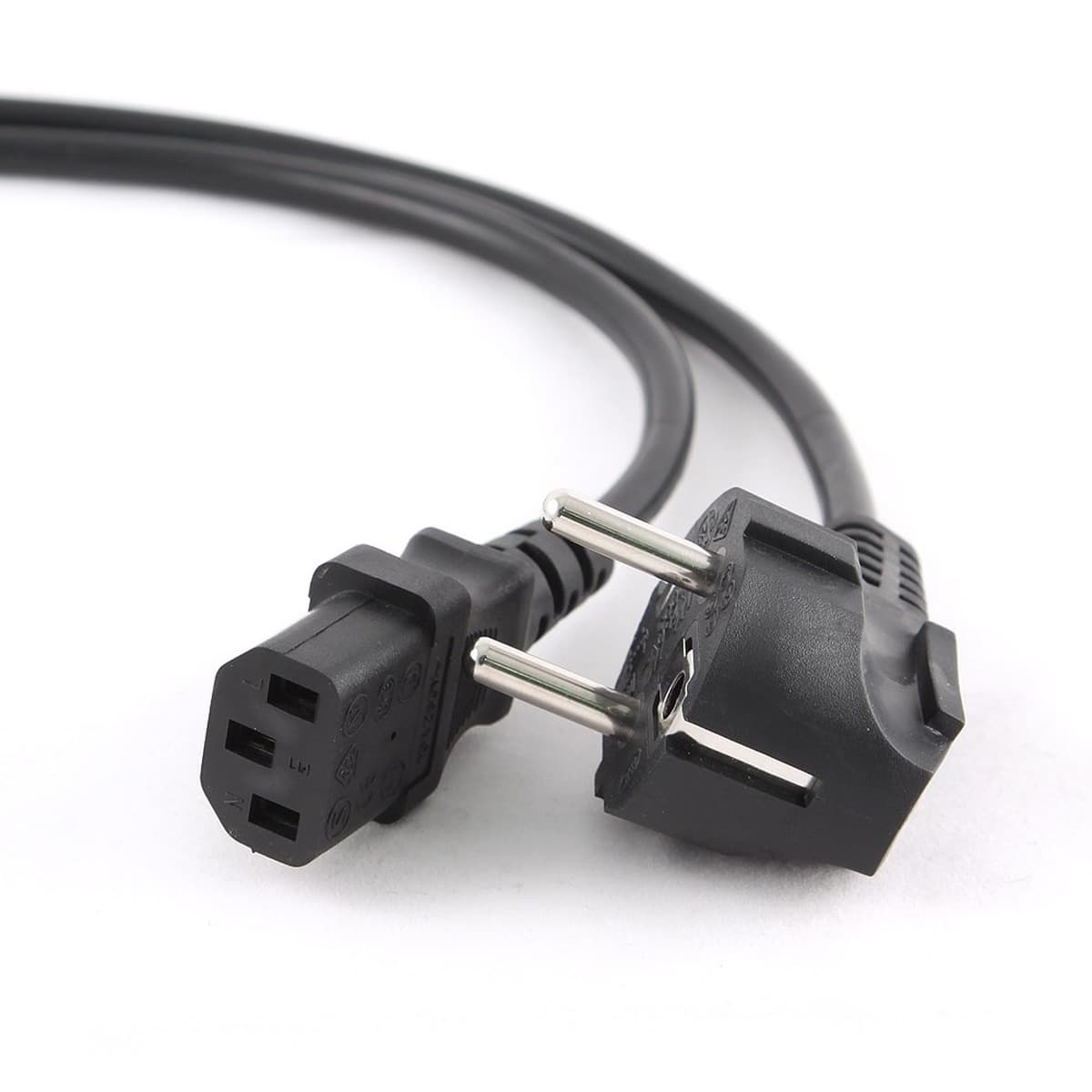 Kabel zasilający Gembird PC-186-VDE C13 do Schuko 1,8 m czarny
