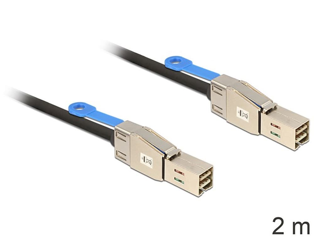 Kabel Zewnętrzny SAS Delock - 2 m