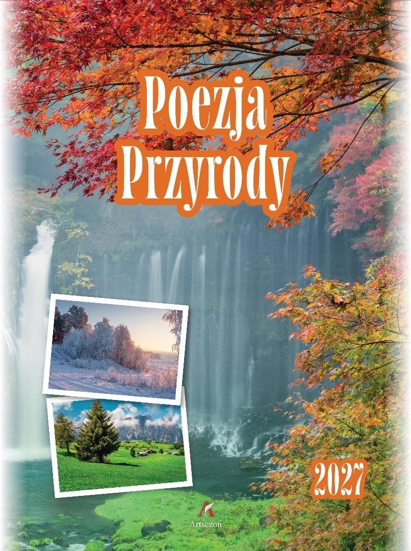 Kalendarz ścienny B4 wieloplanszowy Poezja Przyrody 2027 Artsezon