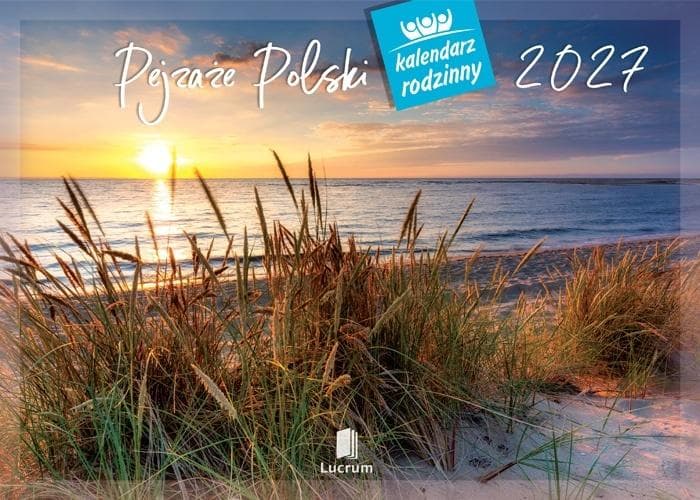 Kalendarz ścienny 2027 Pejzaże Polski format 28x20 cm