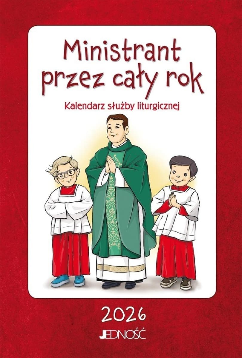 Kalendarz Służby Liturgicznej dla Ministrantów - Rok 2026