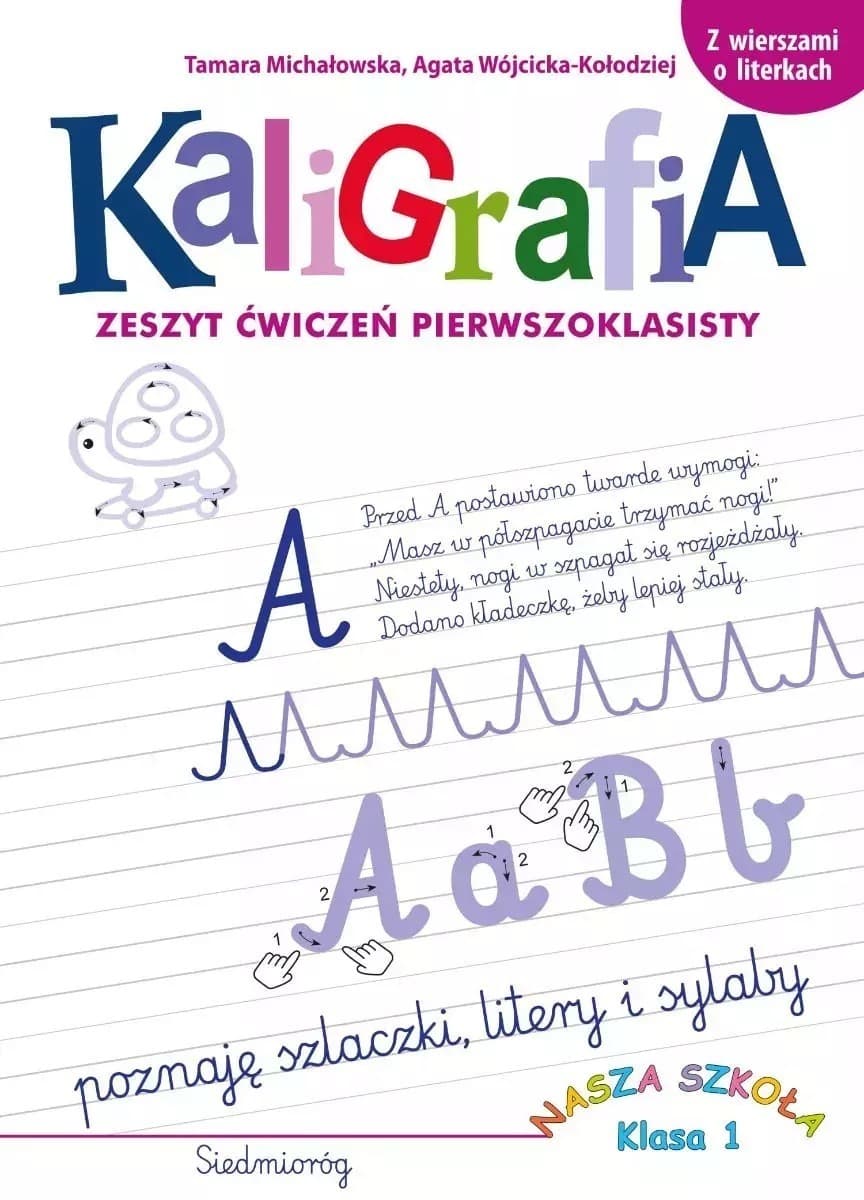 Kaligrafia Zeszyt ćwiczeń pierwszoklasisty