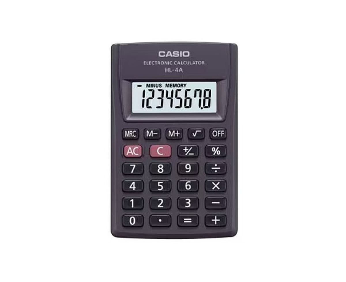Kalkulator kieszonkowy Casio HL-4