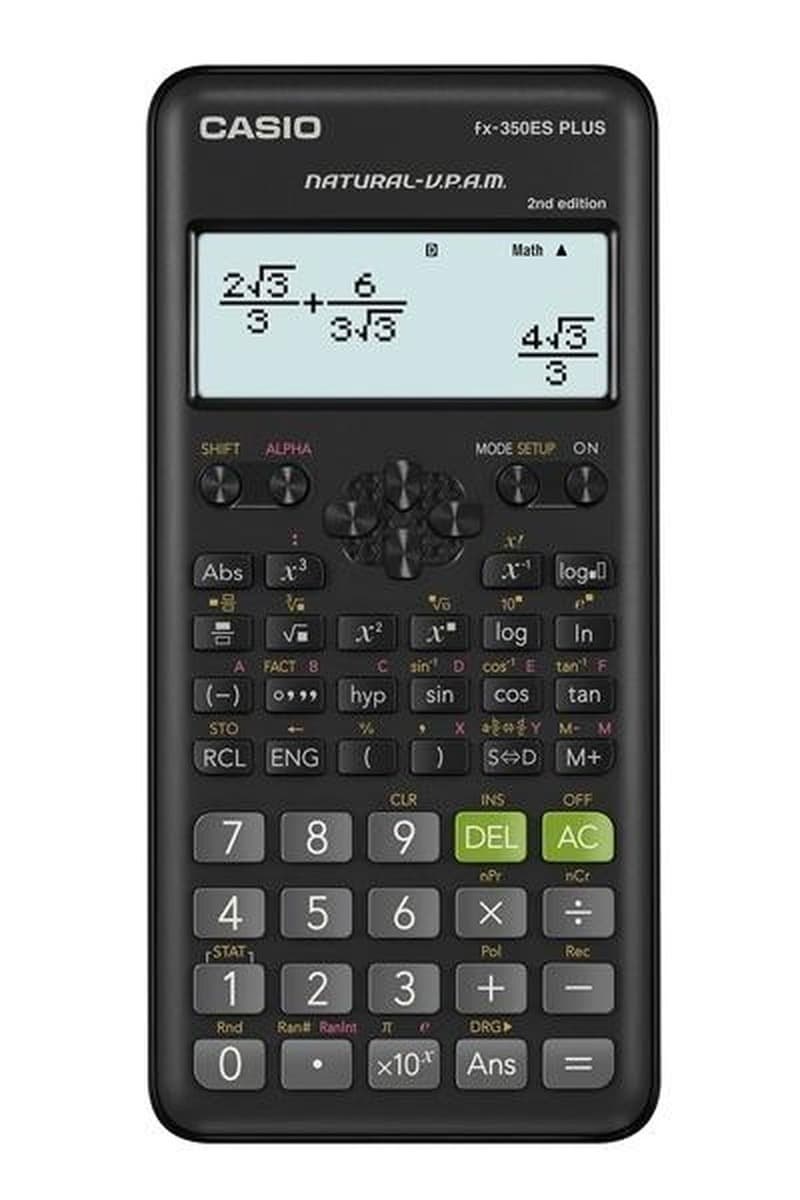 Kalkulator naukowy Casio FX-350ESPLUS-2 12-cyfrowy