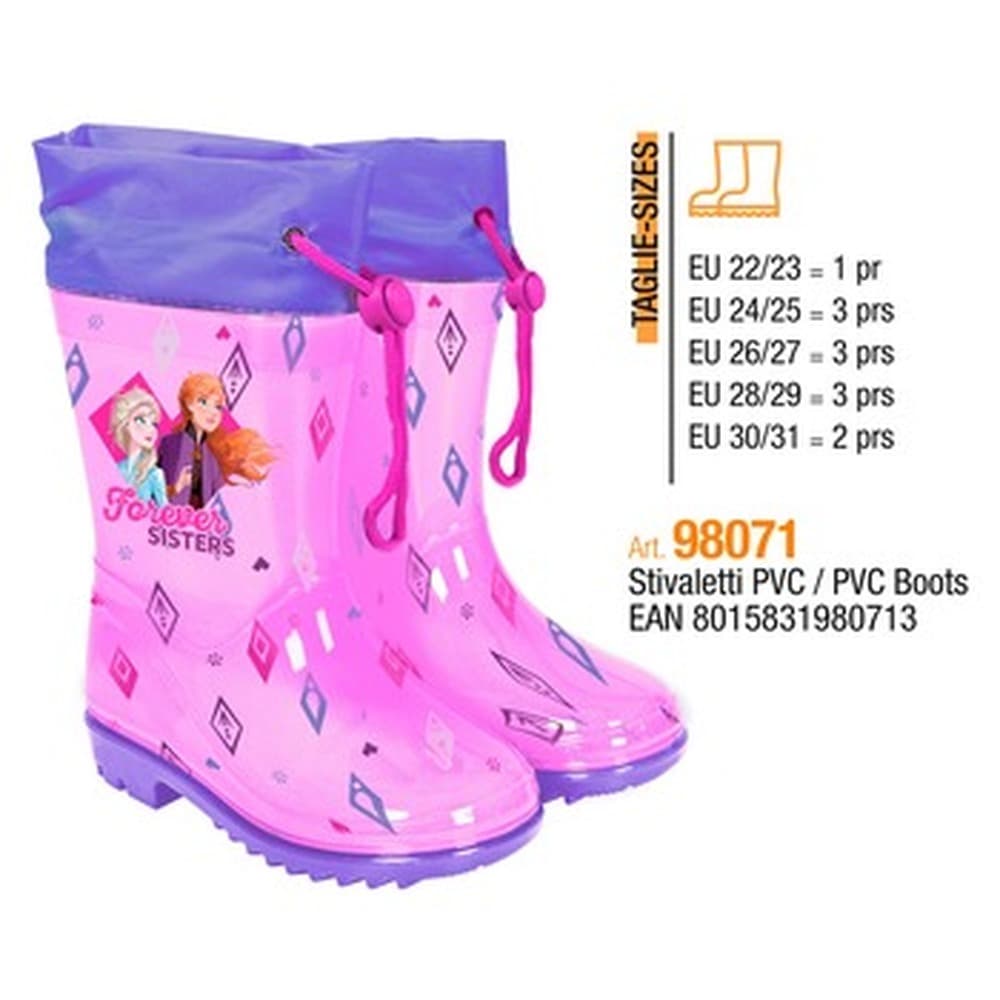 Kalosze dziecięce Frozen Forever Sisters rozmiar 26/27