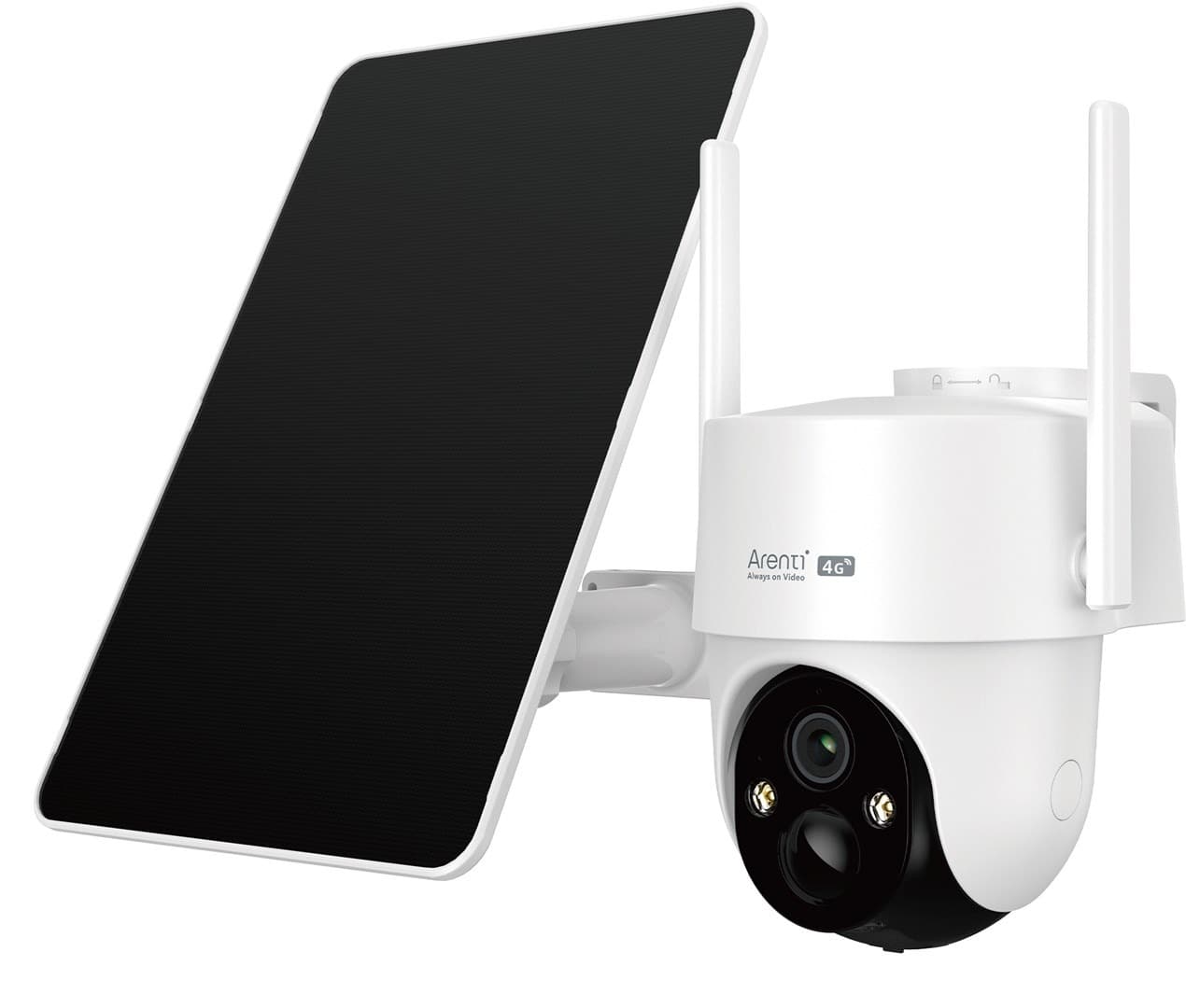 Kamera bezprzewodowa Arenti 3MP/2K 4G/LTE z panelem słonecznym