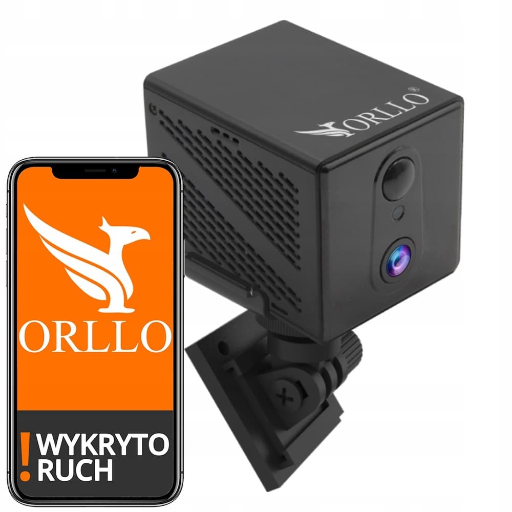 Kamera IP Orllo Mini Bezprzewodowa GSM 4G LTE ORLLO W8 PRO SIM